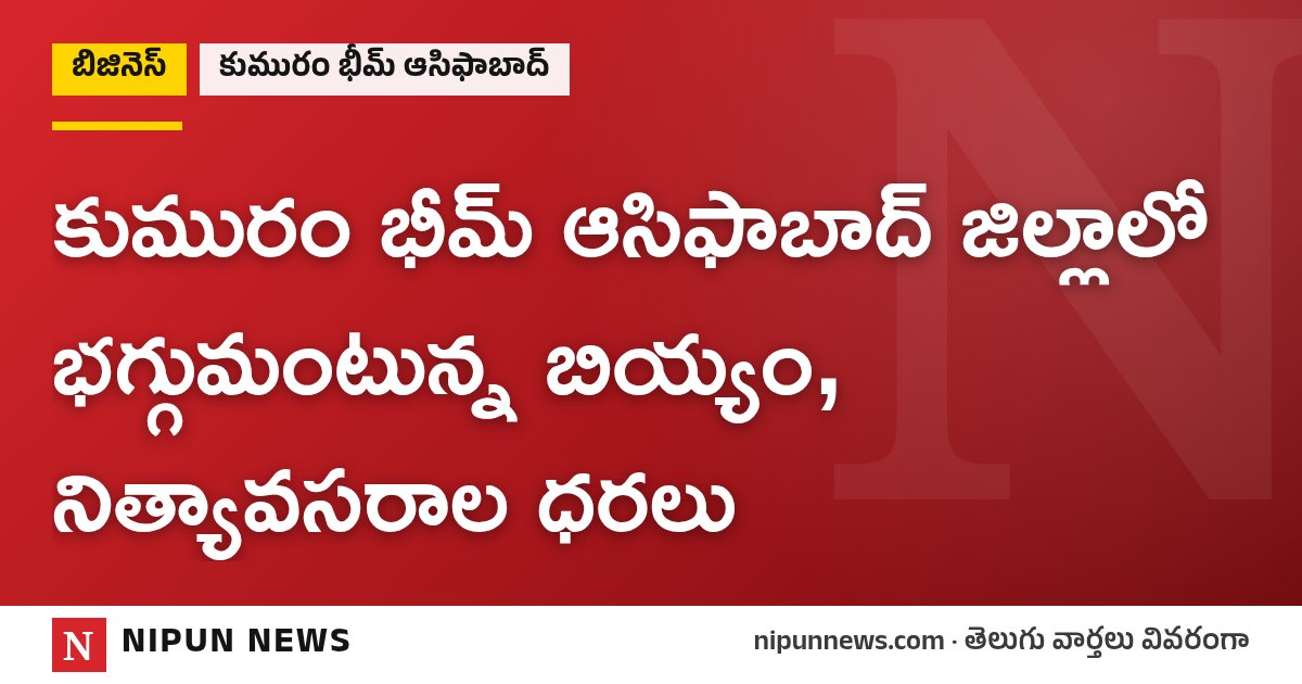 కుమురం భీమ్ ఆసిఫాబాద్ జిల్లాలో భగ్గుమంటున్న బియ్యం, నిత్యావసరాల ధరలు