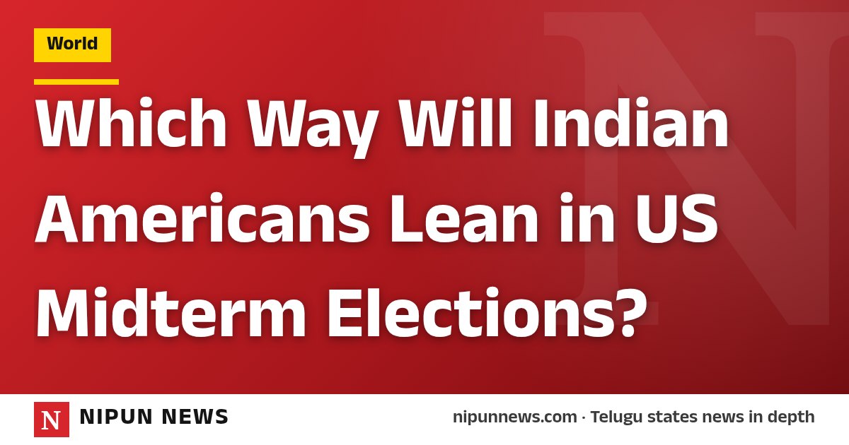Which Way Will Indian Americans Lean in US Midterm Elections?